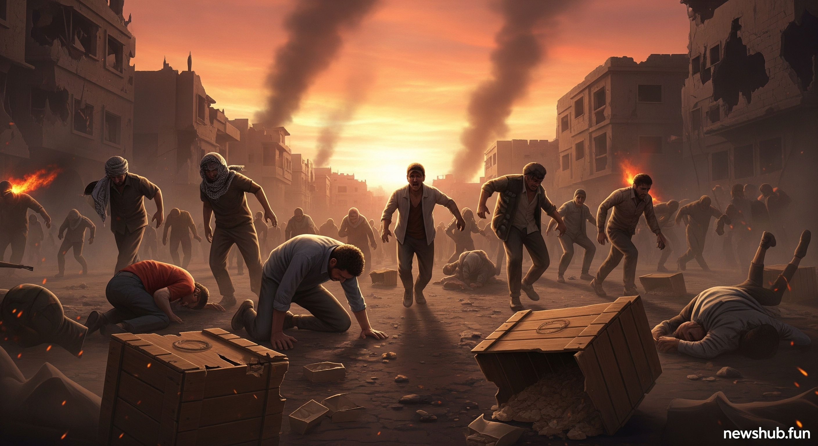 Aid Turns Deadly: Four Palestinians Killed While Seeking Food in Gaza